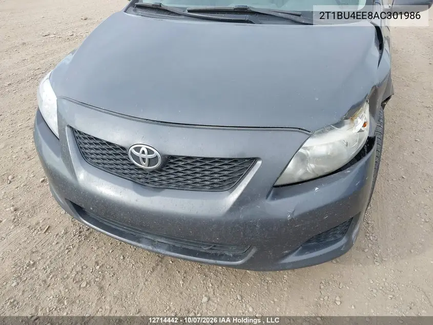 2010 TOYOTA COROLLA VIN 2T1BU4EE8AC301986 — фото 19