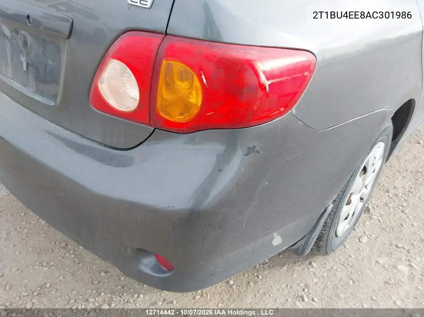 2010 TOYOTA COROLLA VIN 2T1BU4EE8AC301986 — фото 22