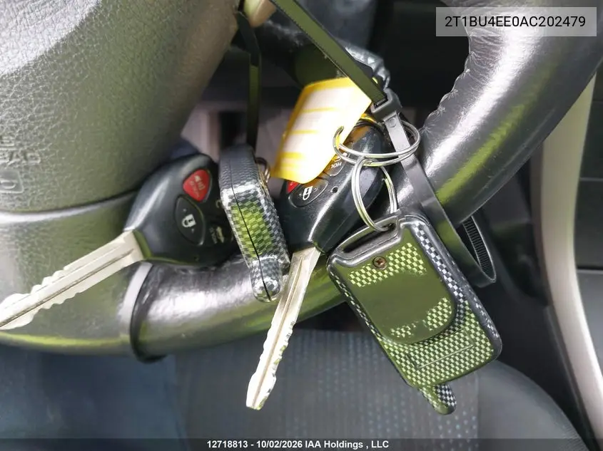 2010 TOYOTA COROLLA VIN 2T1BU4EE0AC202479 — фото 11