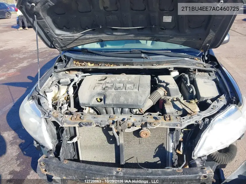2010 TOYOTA COROLLA VIN 2T1BU4EE7AC460725 — фото 10