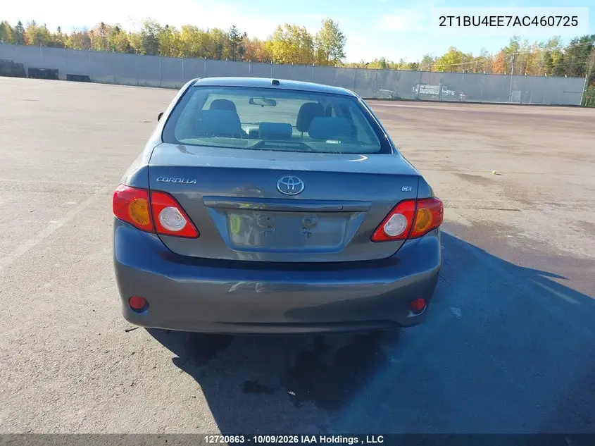 2010 TOYOTA COROLLA VIN 2T1BU4EE7AC460725 — фото 17