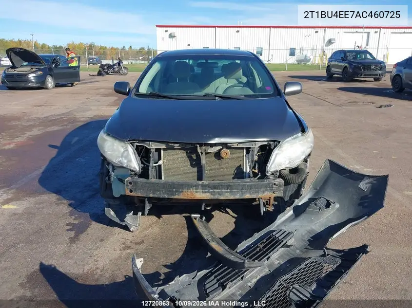 2010 TOYOTA COROLLA VIN 2T1BU4EE7AC460725 — фото 6