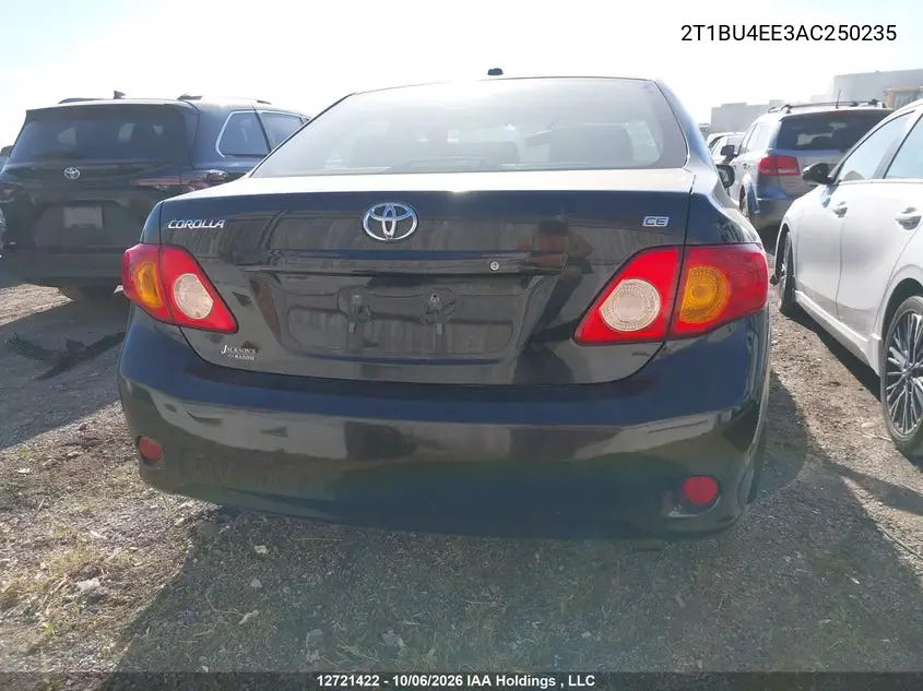 2010 TOYOTA COROLLA VIN 2T1BU4EE3AC250235 — фото 17