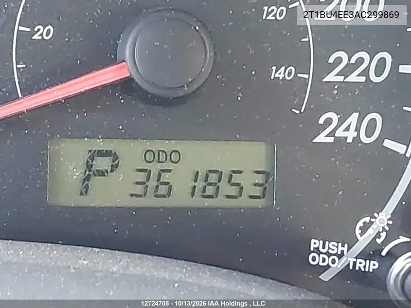 2010 TOYOTA COROLLA VIN 2T1BU4EE3AC299869 — фото 16
