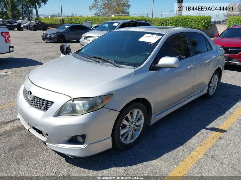 2010 TOYOTA COROLLA VIN 2T1BU4EE9AC444431 — фото 2