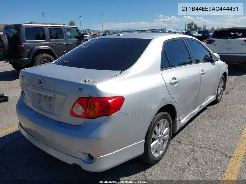 2010 TOYOTA COROLLA VIN 2T1BU4EE9AC444431 — фото 4