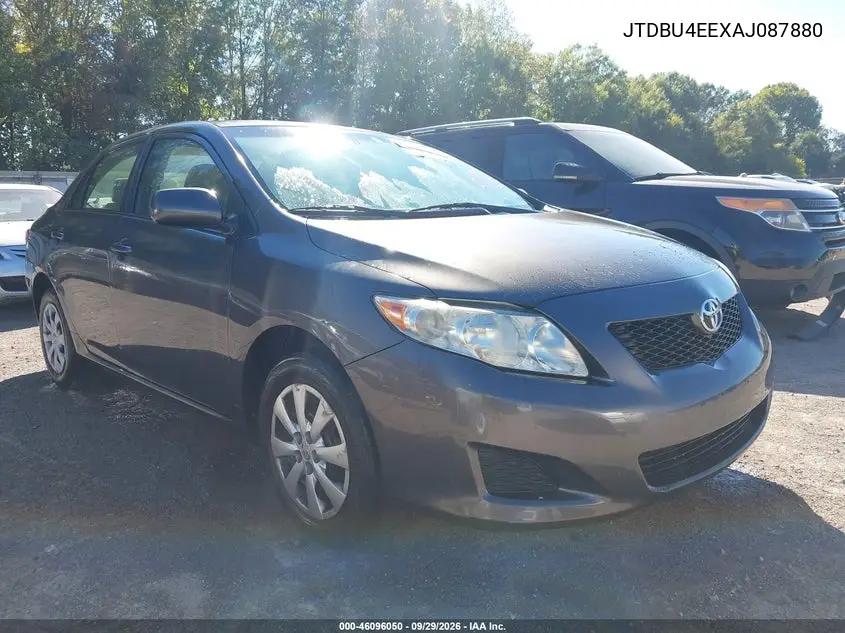 TOYOTA COROLLA 2010, VIN JTDBU4EEXAJ087880