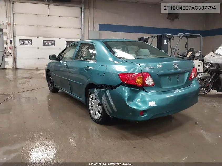 2010 TOYOTA COROLLA VIN 2T1BU4EE7AC307794 — фото 3