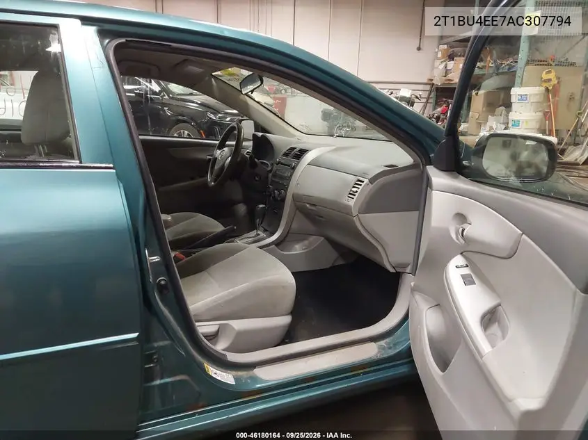 2010 TOYOTA COROLLA VIN 2T1BU4EE7AC307794 — фото 5