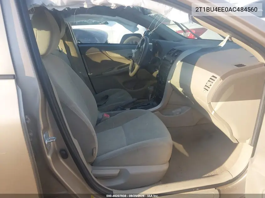 2010 TOYOTA COROLLA VIN 2T1BU4EE0AC484560 — фото 5