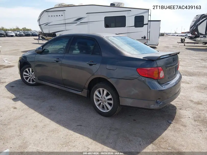 2010 TOYOTA COROLLA VIN 2T1BU4EE7AC439163 — фото 3