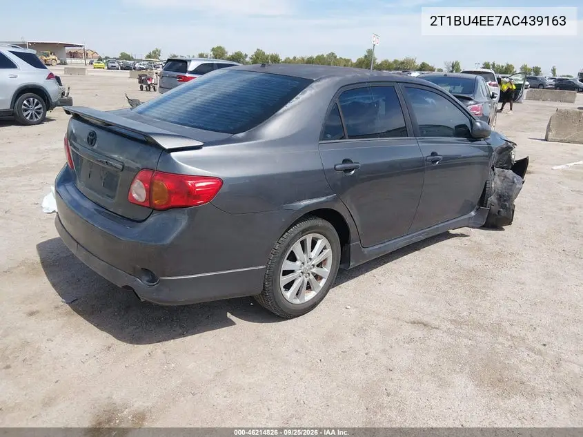 2010 TOYOTA COROLLA VIN 2T1BU4EE7AC439163 — фото 4