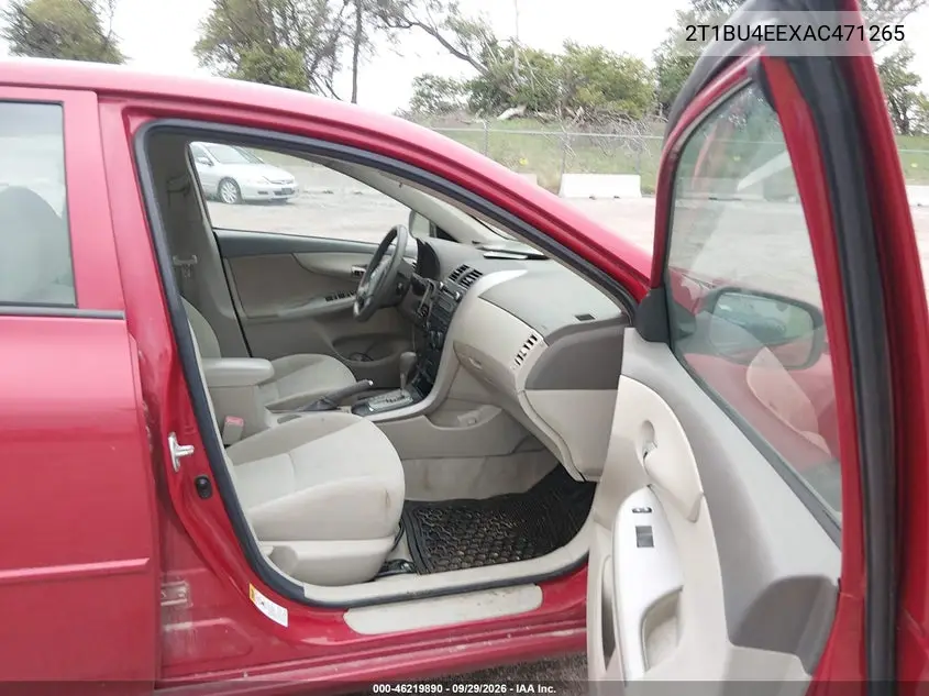 2010 TOYOTA COROLLA VIN 2T1BU4EEXAC471265 — фото 5