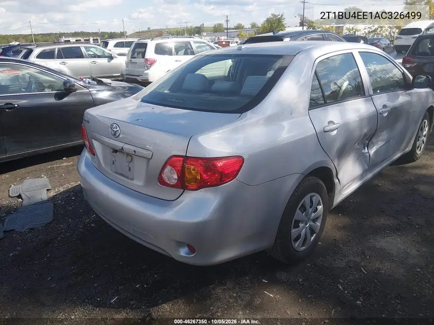 2010 TOYOTA COROLLA VIN 2T1BU4EE1AC326499 — фото 4
