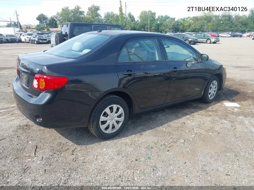 2010 TOYOTA COROLLA VIN 2T1BU4EEXAC340126 — фото 4