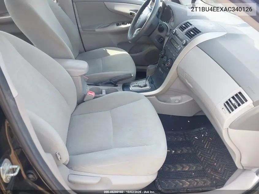 2010 TOYOTA COROLLA VIN 2T1BU4EEXAC340126 — фото 5