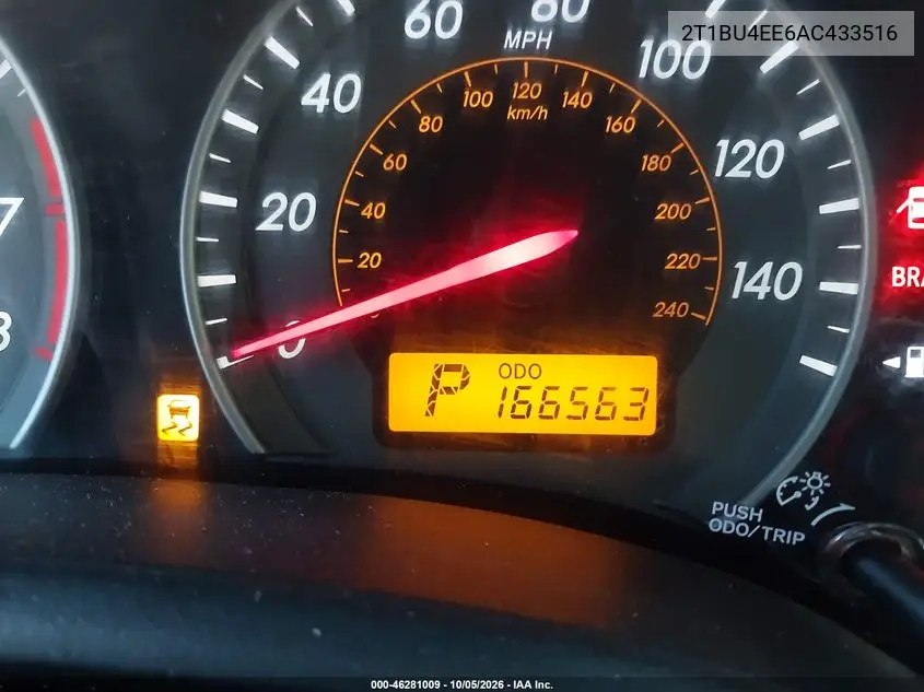 2010 TOYOTA COROLLA VIN 2T1BU4EE6AC433516 — фото 15