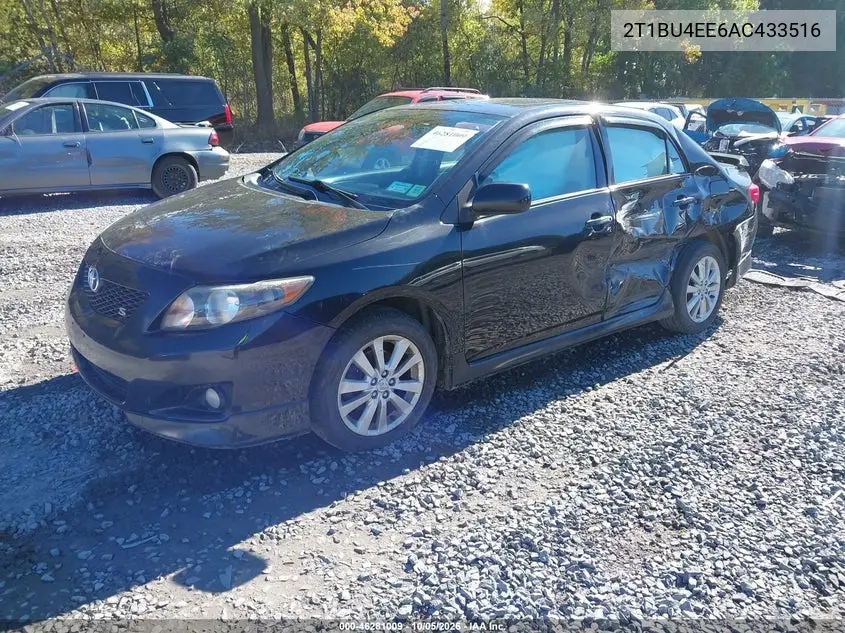 2010 TOYOTA COROLLA VIN 2T1BU4EE6AC433516 — фото 2