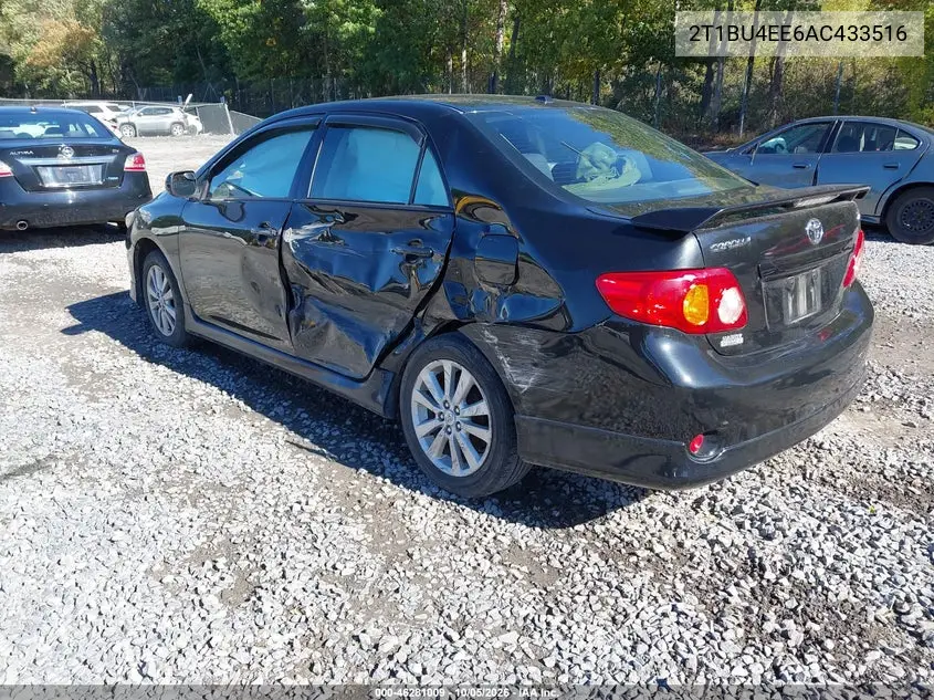 2010 TOYOTA COROLLA VIN 2T1BU4EE6AC433516 — фото 3