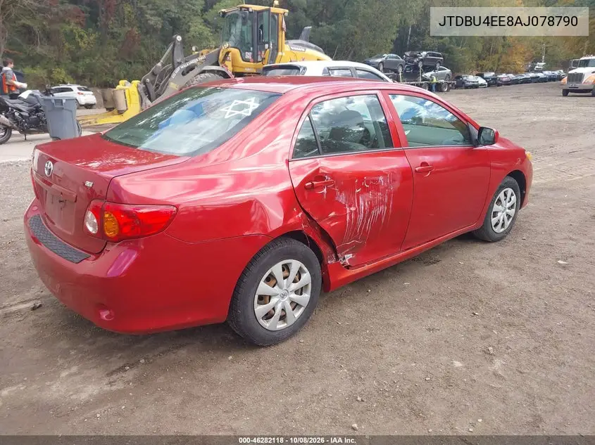 2010 TOYOTA COROLLA VIN JTDBU4EE8AJ078790 — фото 4