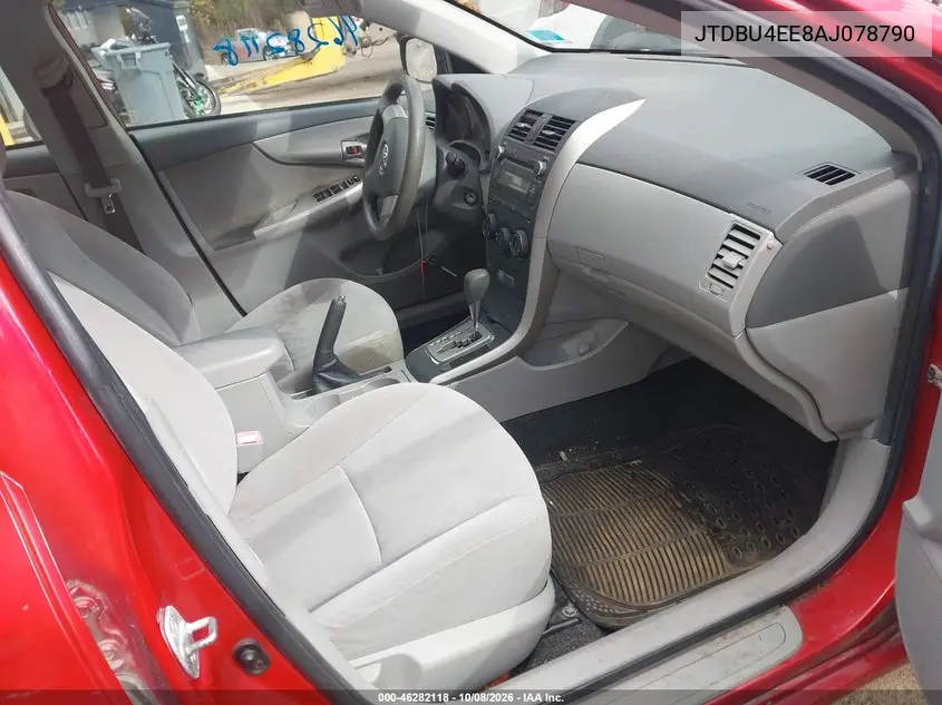 2010 TOYOTA COROLLA VIN JTDBU4EE8AJ078790 — фото 5
