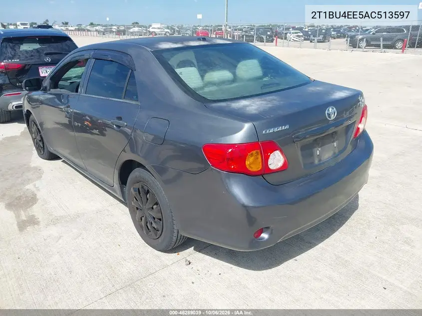 2010 TOYOTA COROLLA VIN 2T1BU4EE5AC513597 — фото 3