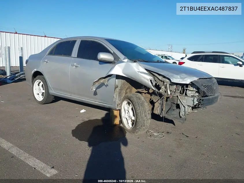 TOYOTA COROLLA 2010, VIN 2T1BU4EEXAC487837