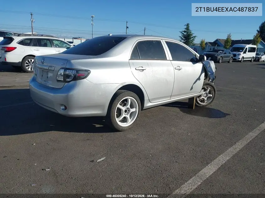 2010 TOYOTA COROLLA VIN 2T1BU4EEXAC487837 — фото 4