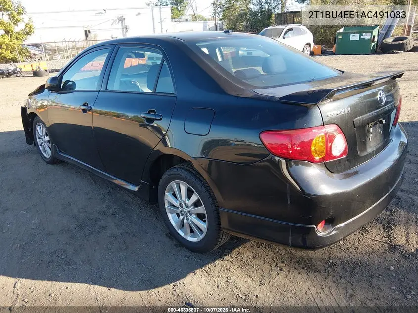 2010 TOYOTA COROLLA VIN 2T1BU4EE1AC491033 — фото 3