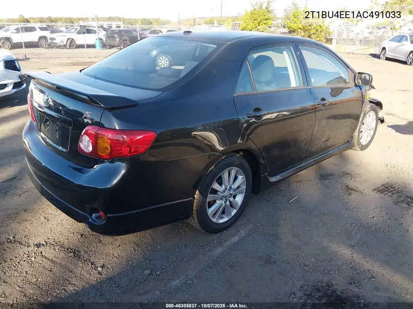 2010 TOYOTA COROLLA VIN 2T1BU4EE1AC491033 — фото 4