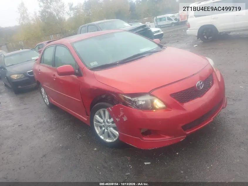 TOYOTA COROLLA 2010, VIN 2T1BU4EE9AC499719