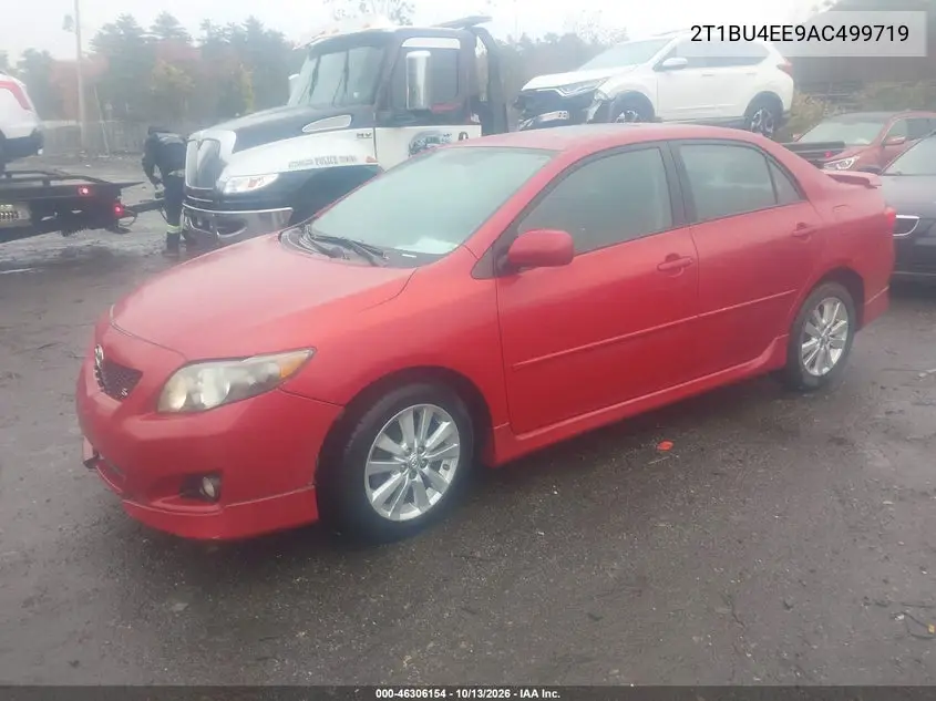 2010 TOYOTA COROLLA VIN 2T1BU4EE9AC499719 — фото 2