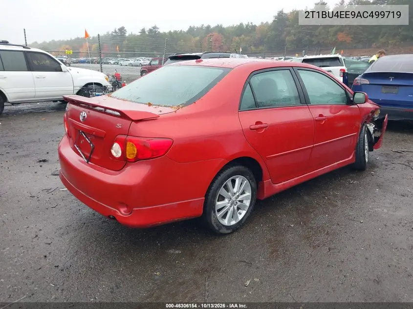 2010 TOYOTA COROLLA VIN 2T1BU4EE9AC499719 — фото 4