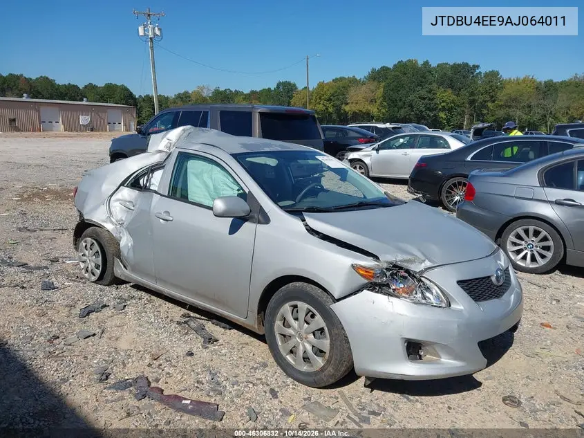 TOYOTA COROLLA 2010, VIN JTDBU4EE9AJ064011