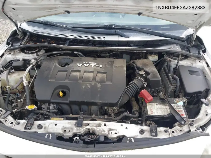 2010 TOYOTA COROLLA VIN 1NXBU4EE2AZ282883 — фото 10