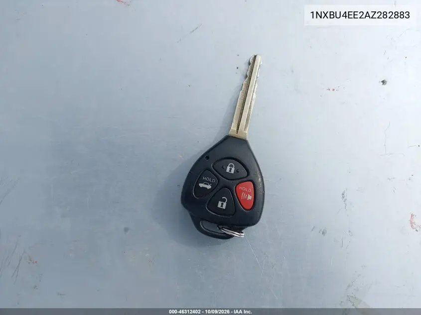 2010 TOYOTA COROLLA VIN 1NXBU4EE2AZ282883 — фото 11