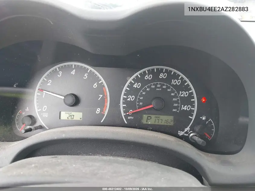 2010 TOYOTA COROLLA VIN 1NXBU4EE2AZ282883 — фото 7
