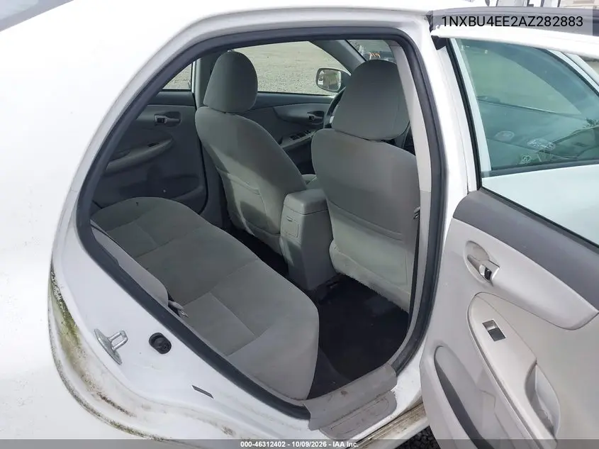 2010 TOYOTA COROLLA VIN 1NXBU4EE2AZ282883 — фото 8