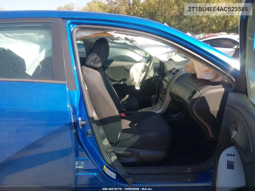 2010 TOYOTA COROLLA VIN 2T1BU4EE4AC523585 — фото 5