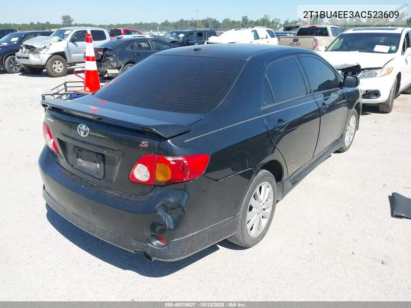 2010 TOYOTA COROLLA VIN 2T1BU4EE3AC523609 — фото 4