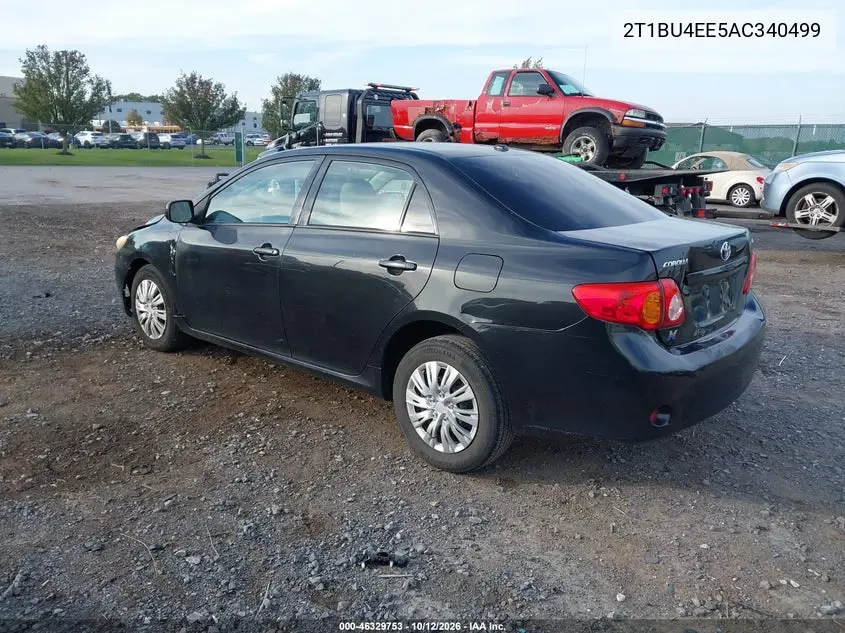 2010 TOYOTA COROLLA VIN 2T1BU4EE5AC340499 — фото 3