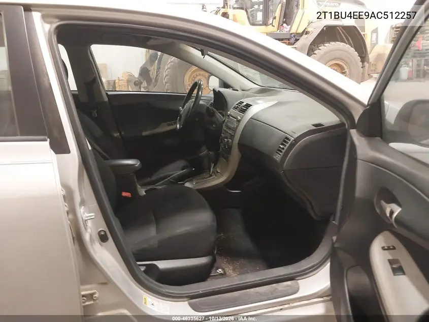 2010 TOYOTA COROLLA VIN 2T1BU4EE9AC512257 — фото 5