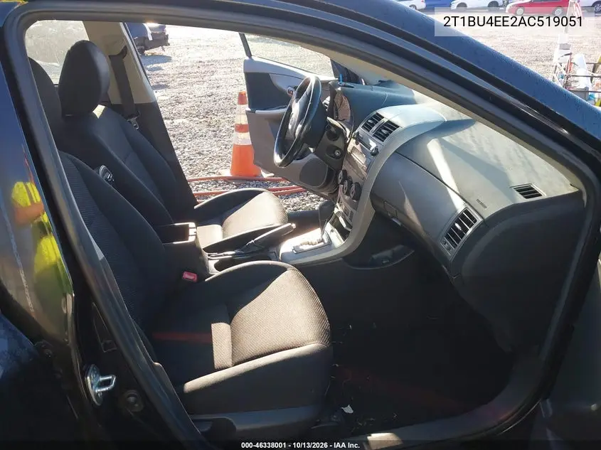 2010 TOYOTA COROLLA VIN 2T1BU4EE2AC519051 — фото 5