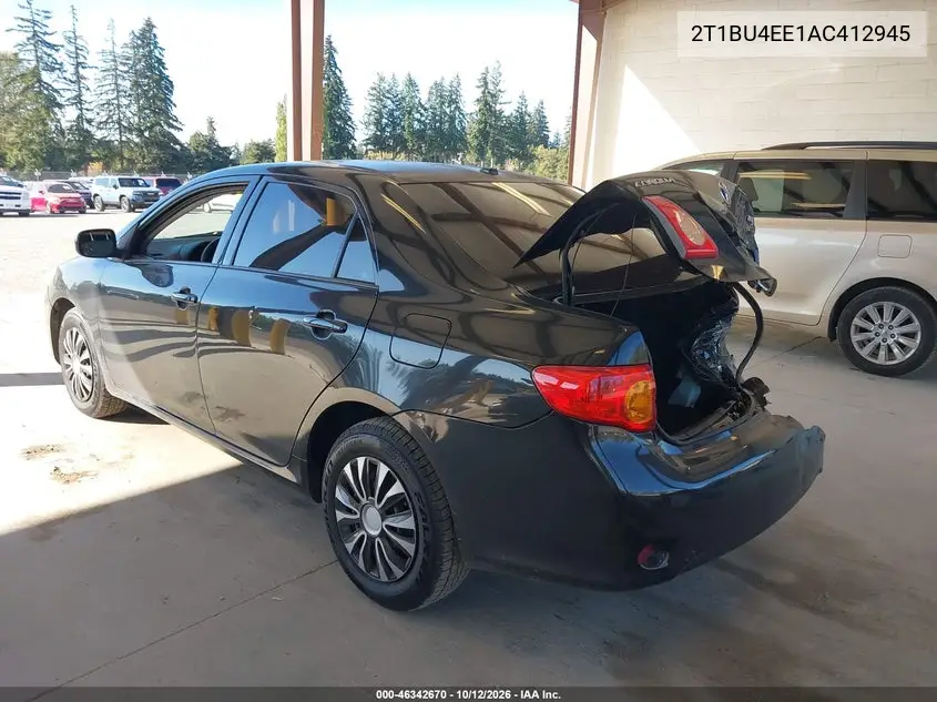 2010 TOYOTA COROLLA VIN 2T1BU4EE1AC412945 — фото 3