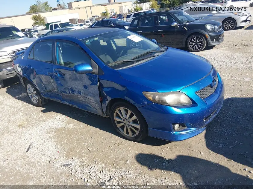 TOYOTA COROLLA 2010, VIN 1NXBU4EE8AZ269975