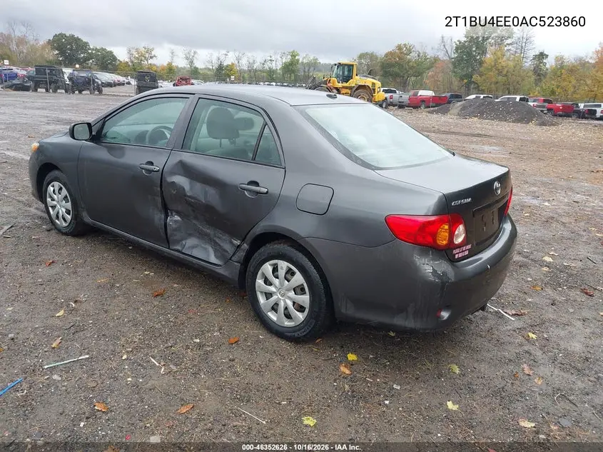 2010 TOYOTA COROLLA VIN 2T1BU4EE0AC523860 — фото 3