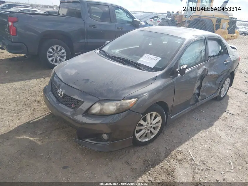 2010 TOYOTA COROLLA VIN 2T1BU4EE6AC453314 — фото 2