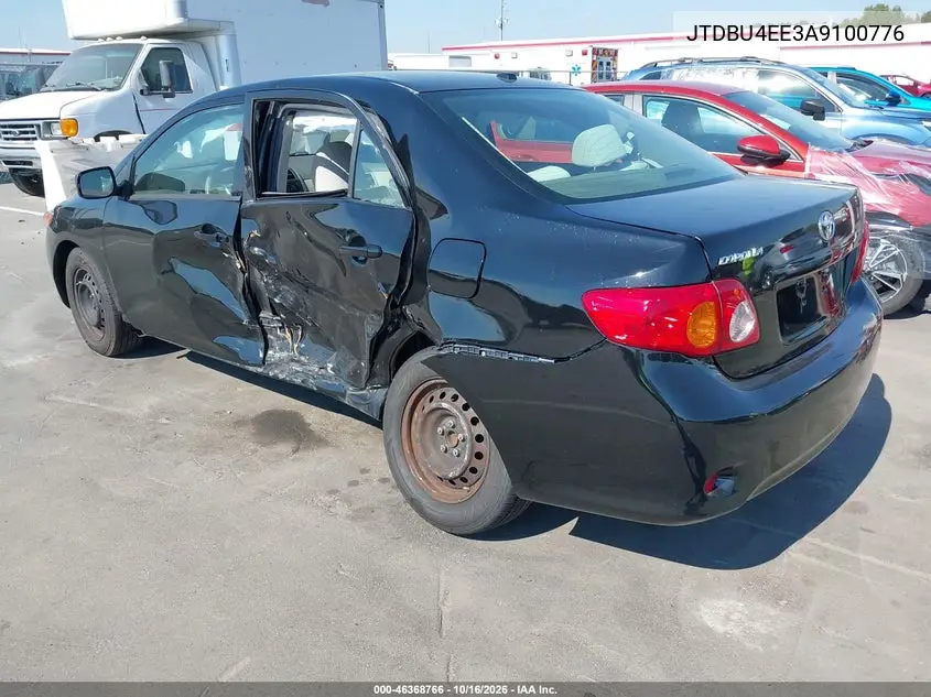 2010 TOYOTA COROLLA VIN JTDBU4EE3A9100776 — фото 3