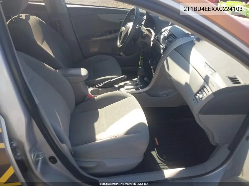 2010 TOYOTA COROLLA VIN 2T1BU4EEXAC224103 — фото 5