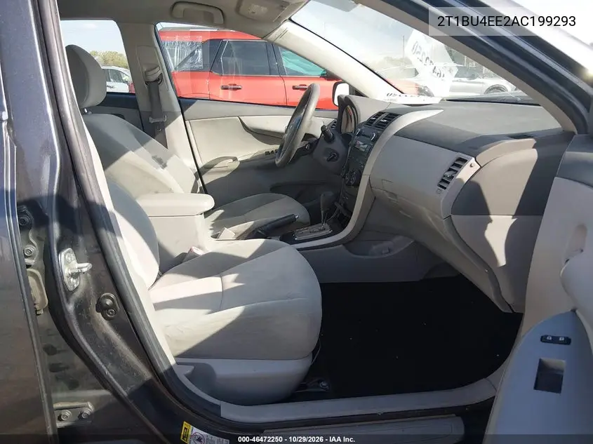 2010 TOYOTA COROLLA VIN 2T1BU4EE2AC199293 — фото 5